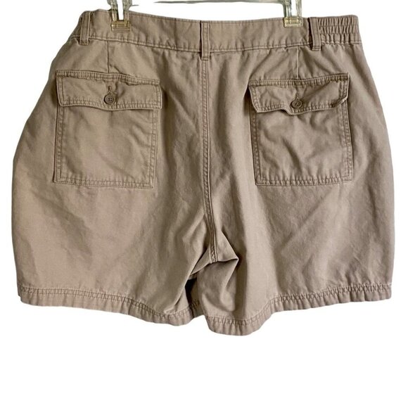 Club Room Mens Tan Cotton Shorts Size 40 - Picture 2 of 6